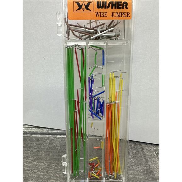 Wisher Wire Jumper Set A Lot Of Pieces Green Orange, Yellow, Blue, Brown White ￼ - Picture 1 of 13